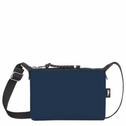 Longchamp Le Pliage Energy Pouch Navy - Recycled Canvas
