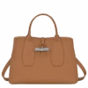 Longchamp Roseau M Handbag Natural - Leather