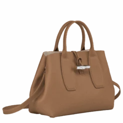 Longchamp Roseau M Handbag Natural - Leather 10 Longchamp Roseau M Handbag Natural - Leather -Longchamp 10058HPN016 2