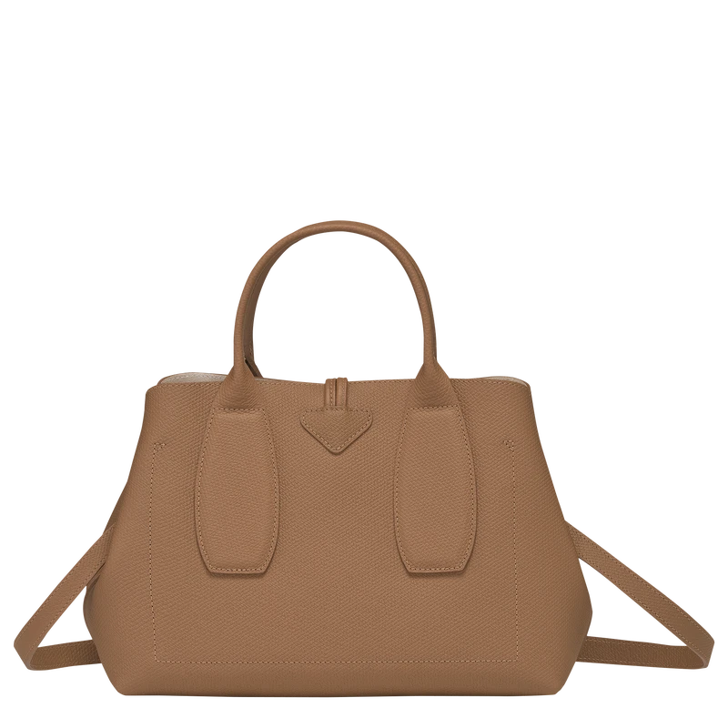Longchamp Roseau M Handbag Natural - Leather 6 Longchamp Roseau M Handbag Natural - Leather - Image 4