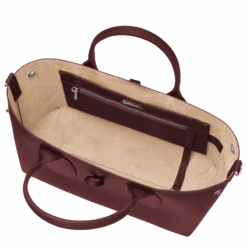 Longchamp Roseau M Handbag Plum - Leather -Longchamp 10058HPN261 5