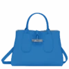 Longchamp Roseau M Handbag Cobalt - Leather -Longchamp 10058HPN487 0
