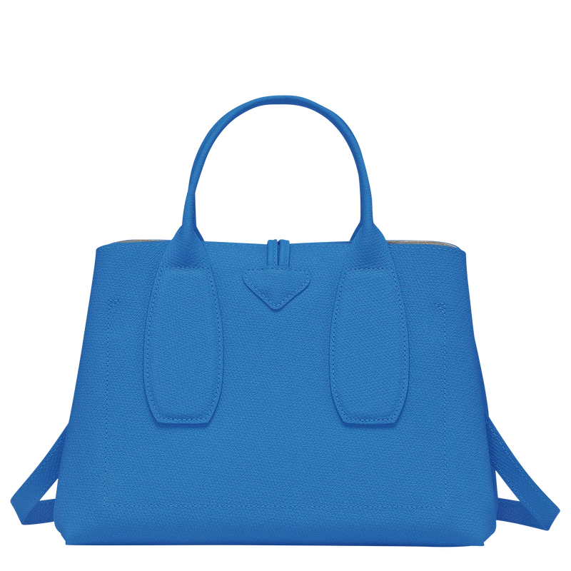 Longchamp Roseau M Handbag Cobalt - Leather 6 Longchamp Roseau M Handbag Cobalt - Leather - Image 4