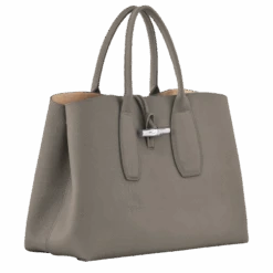 Longchamp Roseau XL Handbag Turtledove - Leather -Longchamp 10059HPNP55 2