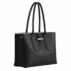 Longchamp Roseau L Tote Bag Black - Leather 10 Longchamp Roseau L Tote Bag Black - Leather -Longchamp 10060HPN001 2