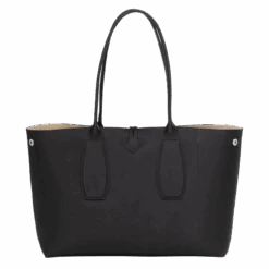 Longchamp Roseau L Tote Bag Black - Leather 11 Longchamp Roseau L Tote Bag Black - Leather -Longchamp 10060HPN001 3
