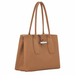 Longchamp Roseau L Tote Bag Natural - Leather 10 Longchamp Roseau L Tote Bag Natural - Leather -Longchamp 10060HPN016 2