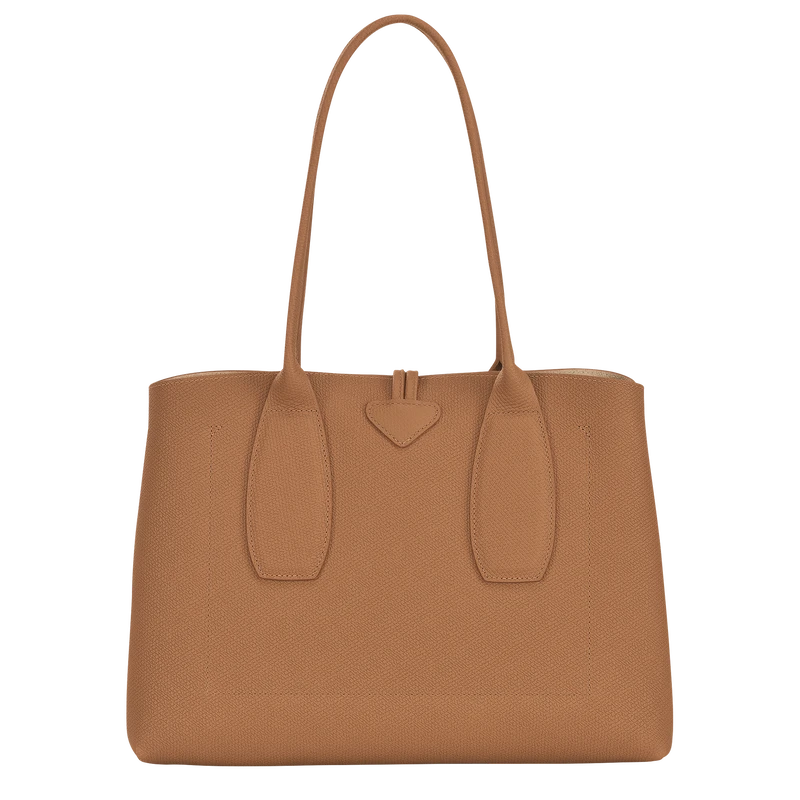 Longchamp Roseau L Tote Bag Natural - Leather 6 Longchamp Roseau L Tote Bag Natural - Leather - Image 4