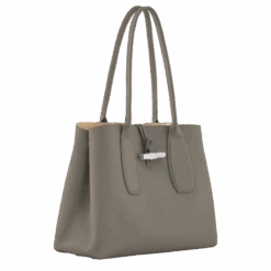 Longchamp Roseau L Tote Bag Turtledove - Leather -Longchamp 10060HPNP55 2