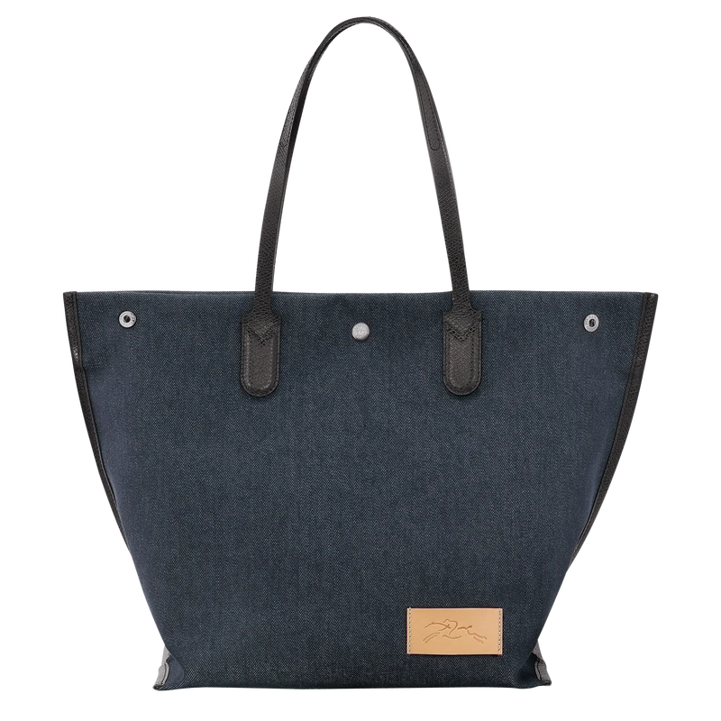 Longchamp Essential L Tote Bag Denim - Canvas 3 Longchamp Essential L Tote Bag Denim - Canvas