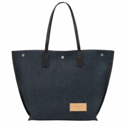 Longchamp Essential L Tote Bag Denim - Canvas 11 Longchamp Essential L Tote Bag Denim - Canvas -Longchamp 10090HDOH06 3