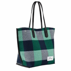 Longchamp Essential L Tote Bag Navy/Lawn - Canvas -Longchamp 10090HDPH89 2