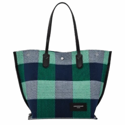 Longchamp Essential L Tote Bag Navy/Lawn - Canvas -Longchamp 10090HDPH89 3