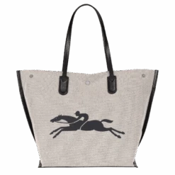 Longchamp Roseau L Tote Bag Ecru - Canvas -Longchamp 10090HSG037 3