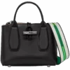 Longchamp Roseau S Handbag Black - Leather 1 Longchamp Roseau S Handbag Black - Leather -Longchamp 10095HCN001 0