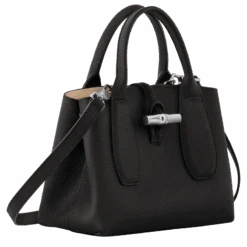 Longchamp Roseau S Handbag Black - Leather -Longchamp 10095HPN001 2