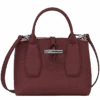 Longchamp Roseau S Handbag Plum - Leather 2 Longchamp Roseau S Handbag Plum - Leather -Longchamp 10095HPN261 0