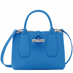 Longchamp Roseau S Handbag Cobalt - Leather