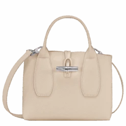 Longchamp Roseau S Handbag Paper - Leather