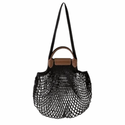Longchamp Le Pliage Filet L Mesh Bag Black - Canvas 10 Longchamp Le Pliage Filet L Mesh Bag Black - Canvas -Longchamp 10121HVH001 3
