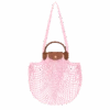 Longchamp Le Pliage Filet L Mesh Bag Pink - Canvas 1 Longchamp Le Pliage Filet L Mesh Bag Pink - Canvas -Longchamp 10121HVH018 0