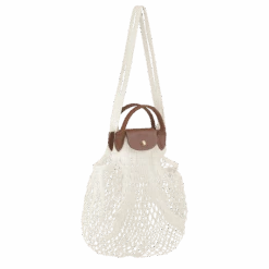 Longchamp Le Pliage Filet L Mesh Bag Ecru - Canvas 8 Longchamp Le Pliage Filet L Mesh Bag Ecru - Canvas -Longchamp 10121HVH037 2