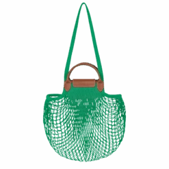 Longchamp Le Pliage Filet L Mesh Bag Green - Canvas 7 Longchamp Le Pliage Filet L Mesh Bag Green - Canvas -Longchamp 10121HVH129 3