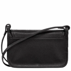 Longchamp Le Foulonné Wallet On Chain Black - Leather -Longchamp 10133021001 3