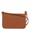 Longchamp Le Foulonné Wallet On Chain Caramel - Leather