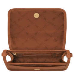 Longchamp Le Foulonné Wallet On Chain Caramel - Leather -Longchamp 10133021121 5