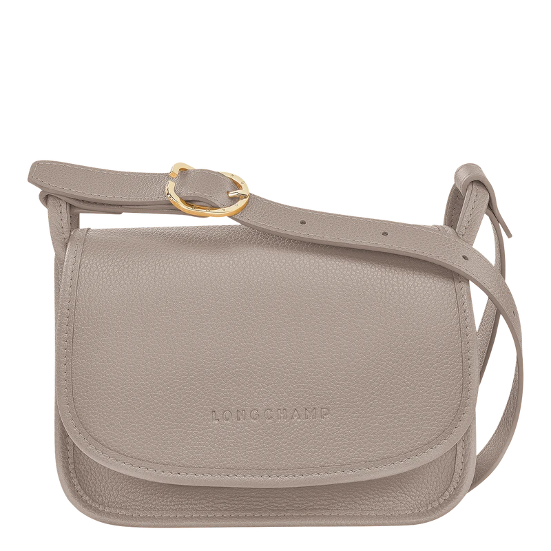 Longchamp Le Foulonné XS Crossbody Bag Turtledove - Leather 3 Longchamp Le Foulonné XS Crossbody Bag Turtledove - Leather