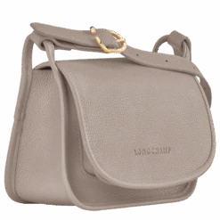 Longchamp Le Foulonné XS Crossbody Bag Turtledove - Leather 8 Longchamp Le Foulonné XS Crossbody Bag Turtledove - Leather -Longchamp 10134021P55 2