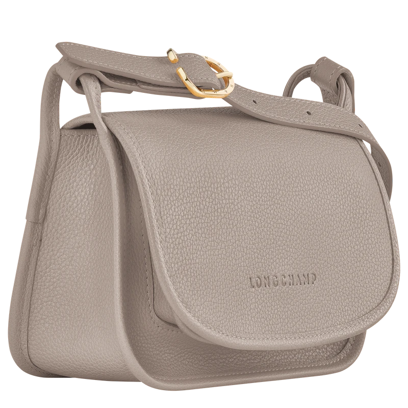 Longchamp Le Foulonné XS Crossbody Bag Turtledove - Leather 5 Longchamp Le Foulonné XS Crossbody Bag Turtledove - Leather - Image 3