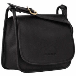 Longchamp Le Foulonné S Crossbody Bag Black - Leather -Longchamp 10135021001 2