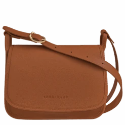 Longchamp Le Foulonné S Crossbody Bag Caramel - Leather