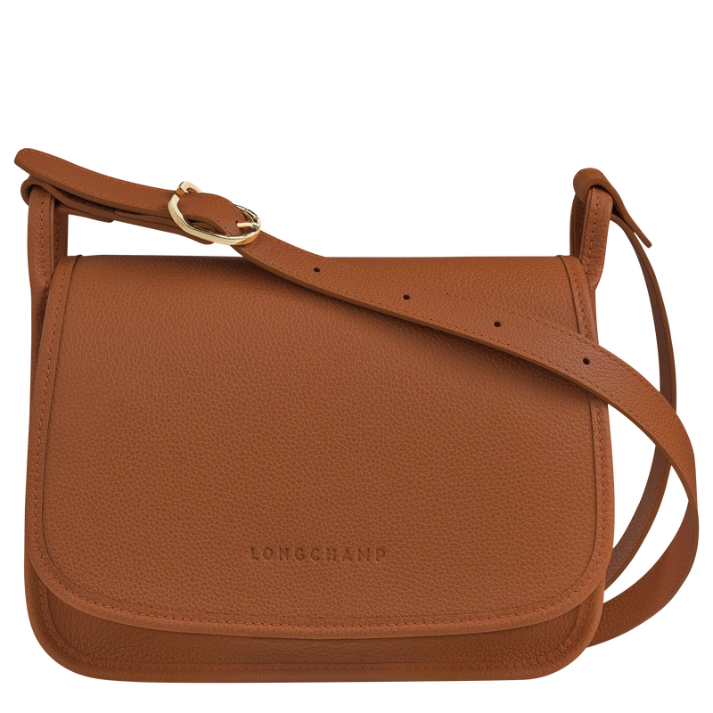 Longchamp Le Foulonné S Crossbody Bag Caramel - Leather 3 Longchamp Le Foulonné S Crossbody Bag Caramel - Leather