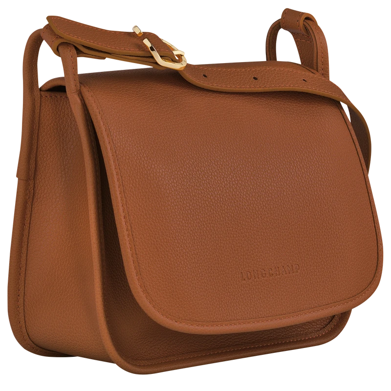 Longchamp Le Foulonné S Crossbody Bag Caramel - Leather 5 Longchamp Le Foulonné S Crossbody Bag Caramel - Leather - Image 3
