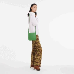 Longchamp Le Foulonné S Crossbody Bag Lawn - Leather -Longchamp 10138021531 1