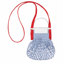 Longchamp Le Pliage Filet XS Mesh Bag Sky Blue - Canvas -Longchamp 10139HDD028 3