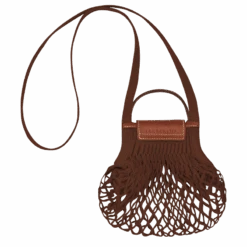Longchamp Le Pliage Filet XS Mesh Bag Tobacco - Canvas -Longchamp 10139HVH004 3