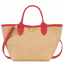 Longchamp Le Panier Pliage S Basket Bag Red - Canvas 9 Longchamp Le Panier Pliage S Basket Bag Red - Canvas -Longchamp 10144HZB545 3