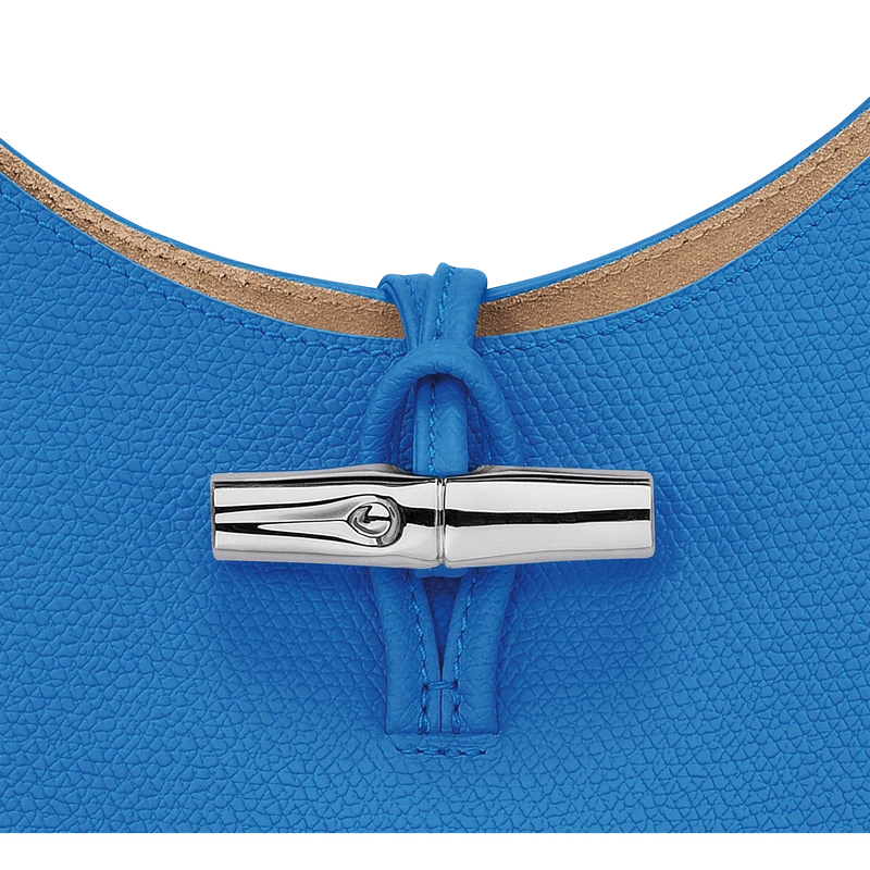 Longchamp Roseau M Hobo Bag Cobalt - Leather 7 Longchamp Roseau M Hobo Bag Cobalt - Leather - Image 5
