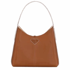 Longchamp Roseau M Hobo Bag Cognac - Leather -Longchamp 10153HQS504 3