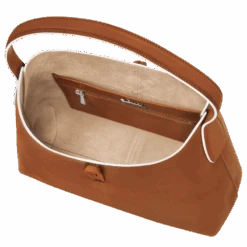 Longchamp Roseau M Hobo Bag Cognac - Leather -Longchamp 10153HQS504 5