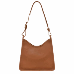 Longchamp Le Foulonné M Hobo Bag Caramel - Leather