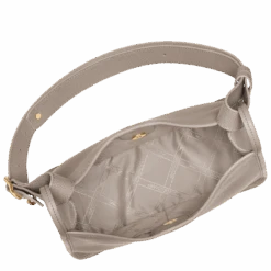 Longchamp Le Foulonné M Hobo Bag Turtledove - Leather -Longchamp 10155021P55 5