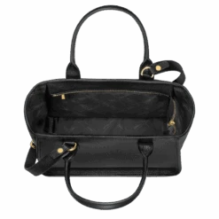 Longchamp Le Foulonné M Tote Bag Black - Leather -Longchamp 10156021001 5