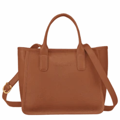 Longchamp Le Foulonné M Tote Bag Caramel - Leather