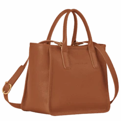 Longchamp Le Foulonné M Tote Bag Caramel - Leather 9 Longchamp Le Foulonné M Tote Bag Caramel - Leather -Longchamp 10156021121 2