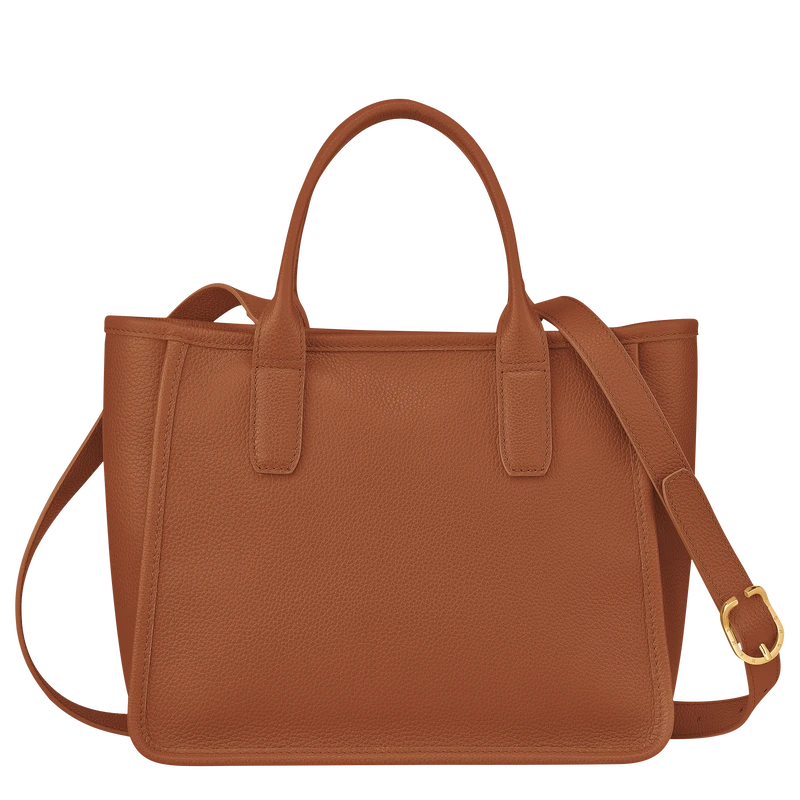 Longchamp Le Foulonné M Tote Bag Caramel - Leather 6 Longchamp Le Foulonné M Tote Bag Caramel - Leather - Image 4